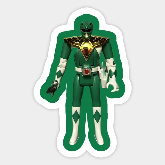 Green Ranger Auto Morphin Sticker by TB Toycast